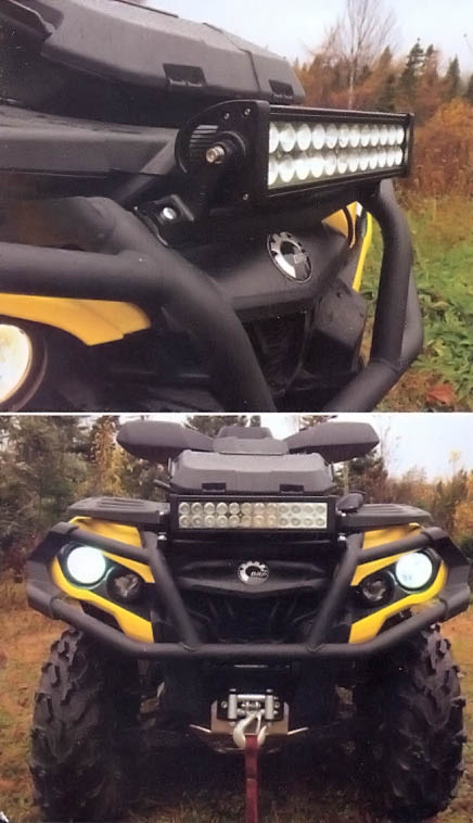 quad projecteur